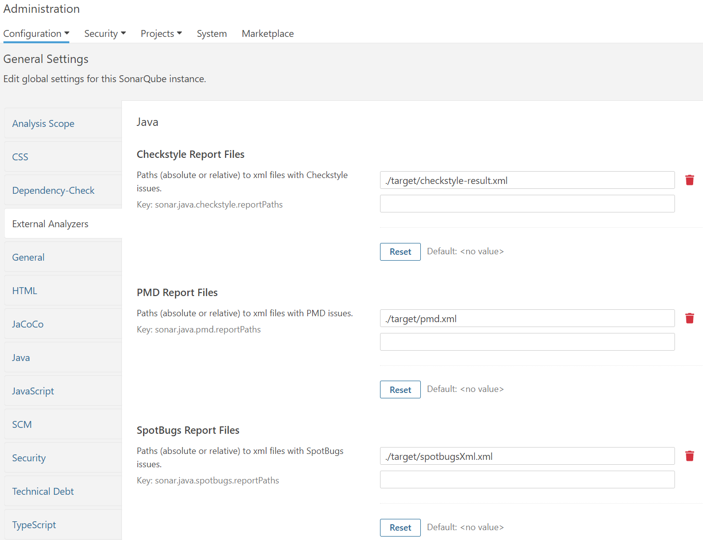 sonarqube_external_analyzers_configuration